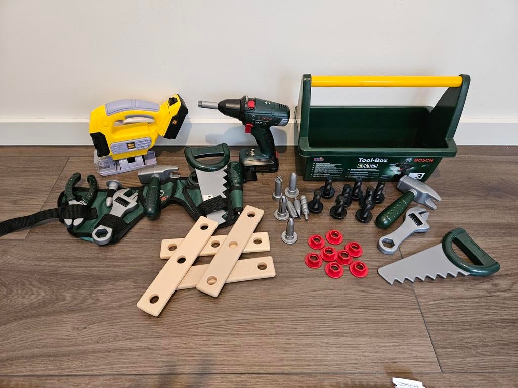 Bosch Speelgoed Gereedschapset  en Accessoires, Ophalen of Verzenden, Jongen of Meisje