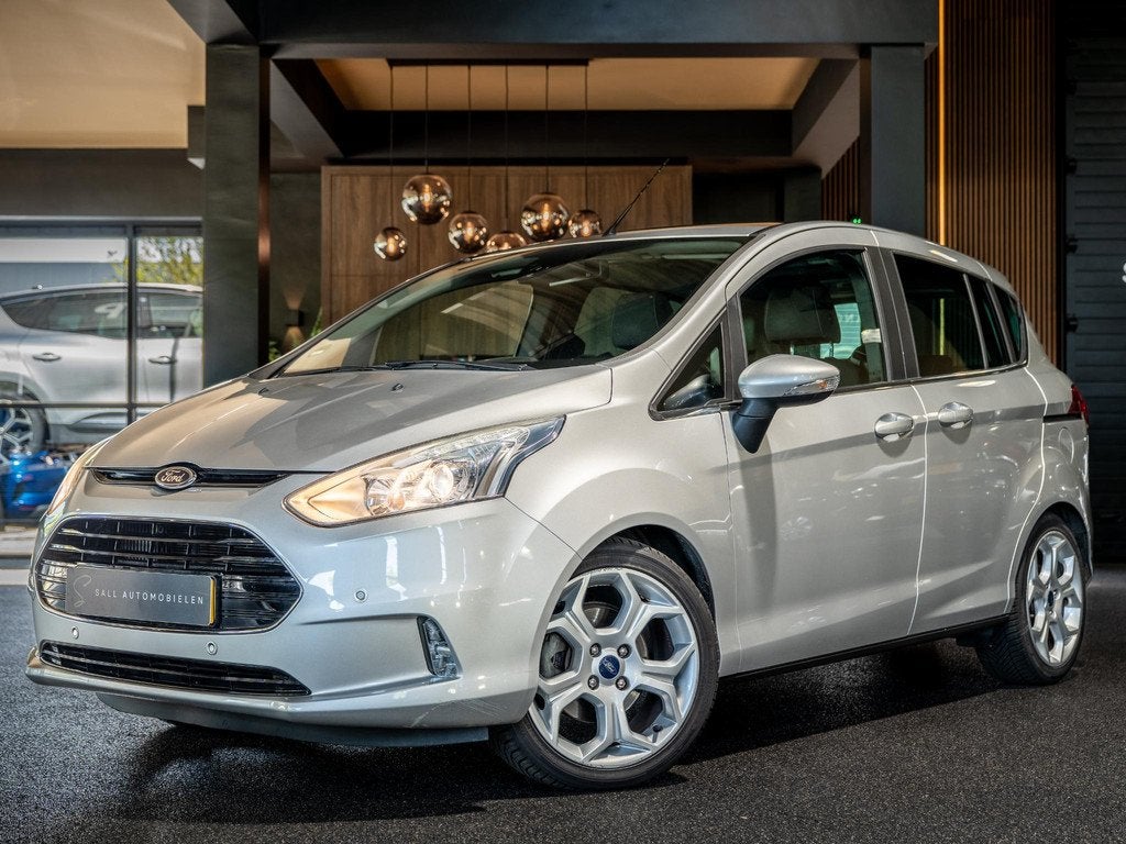 Ford B-Max 1.0 EcoBoost Titanium Pano|Camera|Voorruitverwarm, Auto's, Voorwielaandrijving, Gebruikt, Origineel Nederlands, Bedrijf