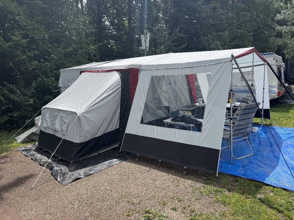 Keizer Weekender / Tenttrailer / Lichtgewicht vouwwagen, Caravans en Kamperen, Vouwwagens, Ophalen, Meerkleurig, Weekender, Tot en met 4