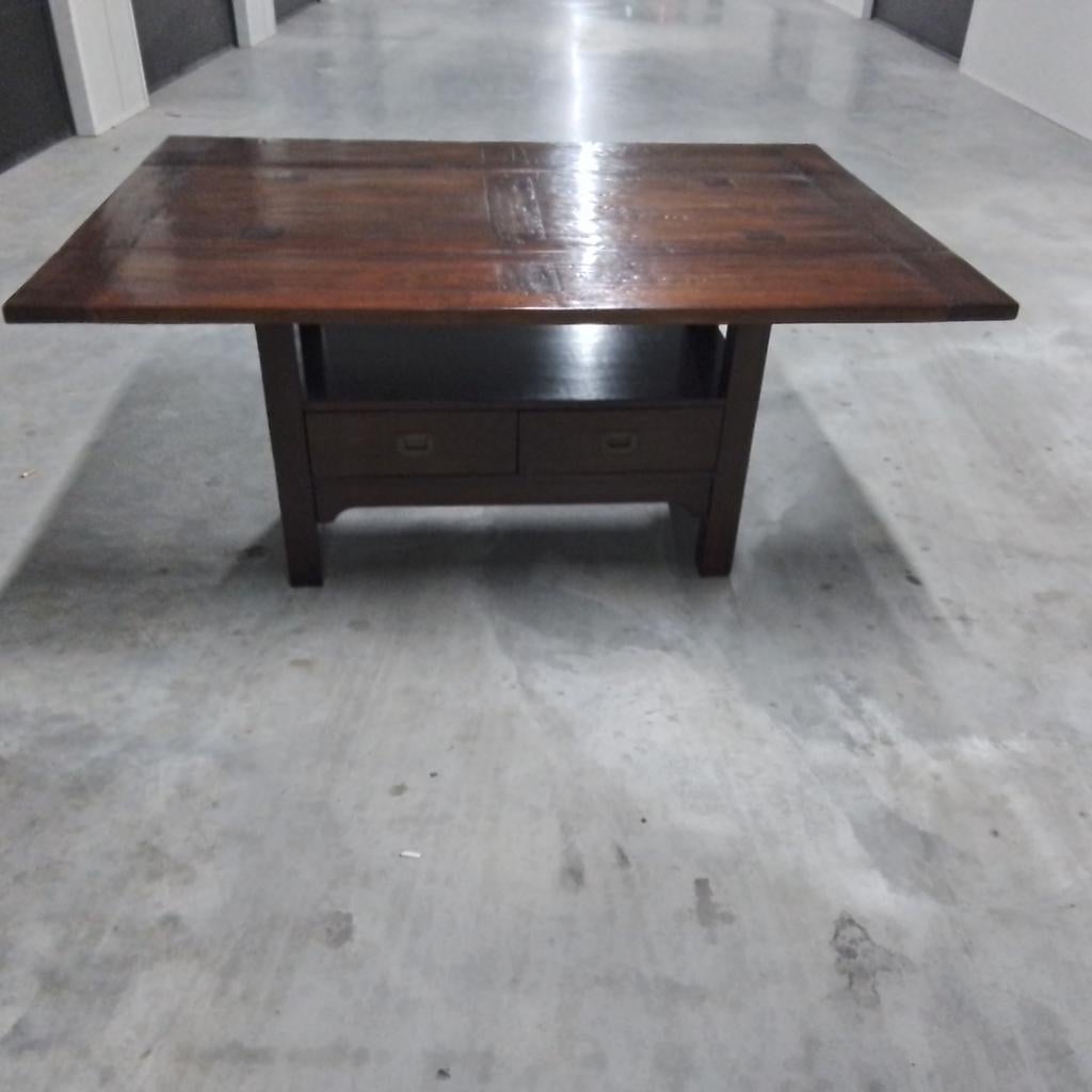 Drop Leaf Tafel Eikenhout, Antiek en Kunst, Antiek | Meubels | Tafels, Ophalen of Verzenden