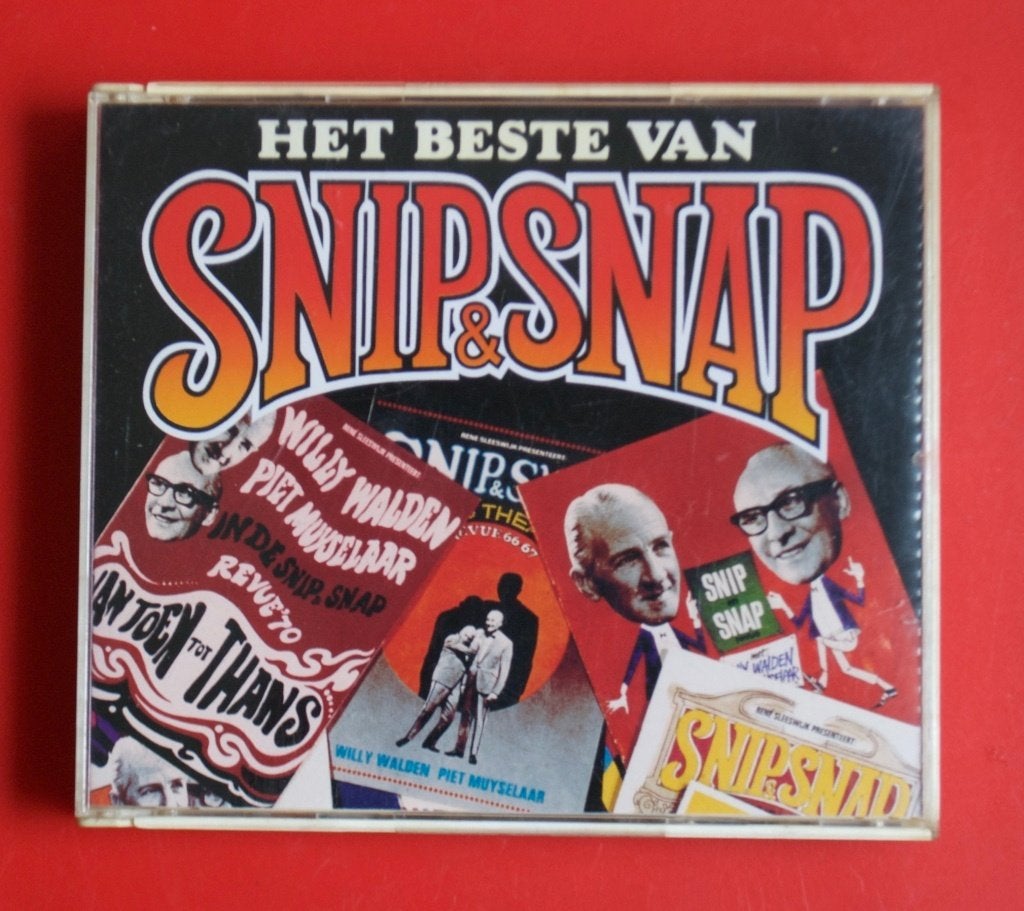 2cd Snip & Snap Het beste van Willy Walden + Piet Muijselaar, Ophalen of Verzenden, Gebruikt, Nederlandstalig