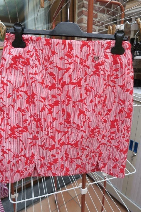 Rokje rood print Scapa sports mt 38, Maat 38/40 (M), Zo goed als nieuw, Boven de knie, Rood