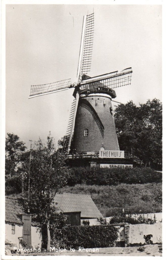 Rhenen, Zicht op de Molen. 6416, Verzenden, 1940 tot 1960, Ongelopen, Utrecht