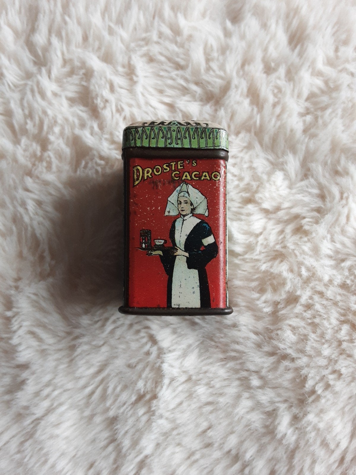 DROSTE MONSTERBLIKJE. Nog met cacao. C.A.1930, Ophalen of Verzenden, Gebruikt, Overige, Droste