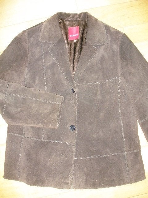 BIANCA jack colbert donker bruin suède leer maat 44, Kleding | Dames, Bianca, Bruin, Maat 42/44 (L), Ophalen of Verzenden