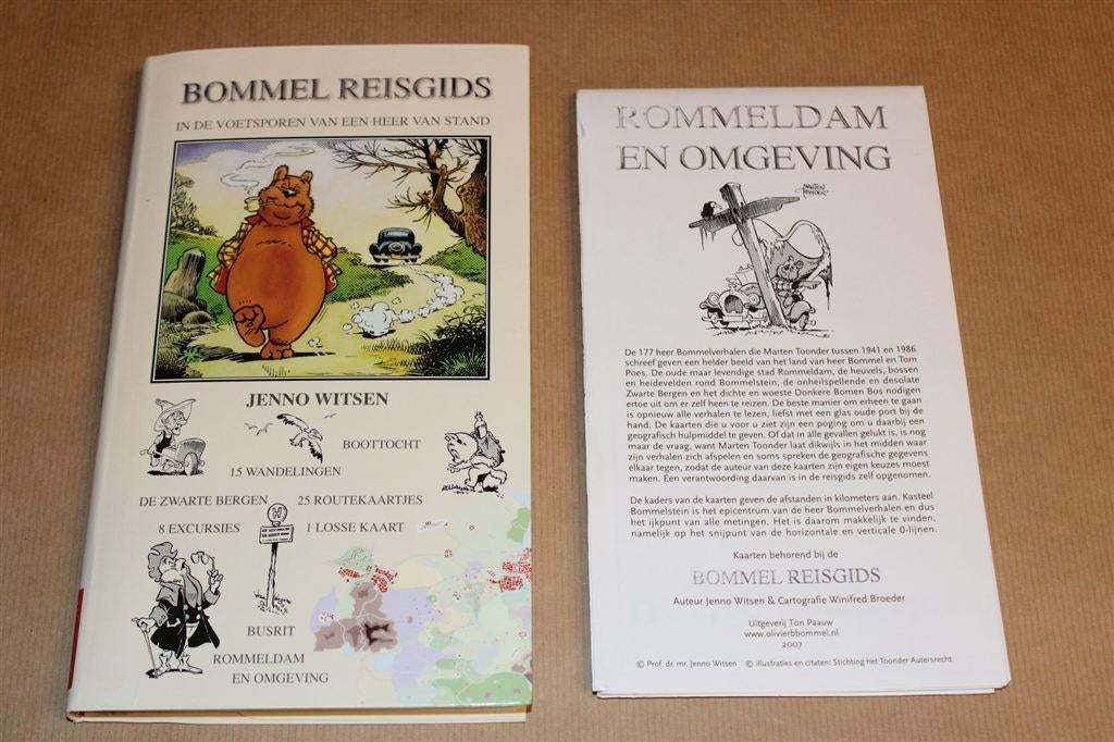 Bommel Reisgids — Compleet met de Originele Landkaart, Boeken, Stripboeken, Eén stripboek, Ophalen of Verzenden, Gelezen