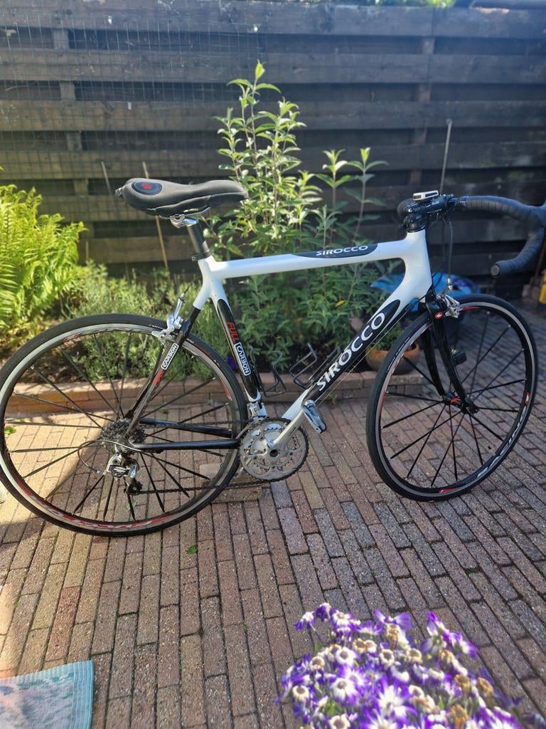 Sirocco Racefiets - Lichtgewicht en Snel, Fietsen en Brommers, Overige merken, Ophalen of Verzenden, Zo goed als nieuw, 57 tot 61 cm