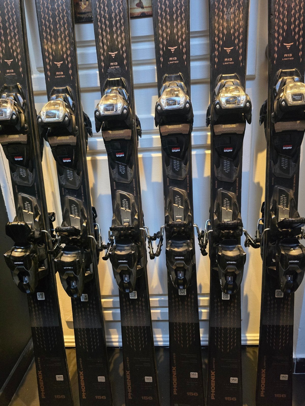 156cm BLIZZARD PHOENIX LIMITED R13 CARBON DAMES SKIS, Overige merken, 140 tot 160 cm, Ophalen of Verzenden, Zo goed als nieuw