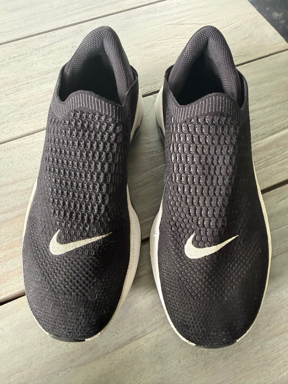 Nike EasyOn Sneakers - Zwart maat 43, Ophalen of Verzenden, Gedragen, Zwart, Sneakers of Gympen
