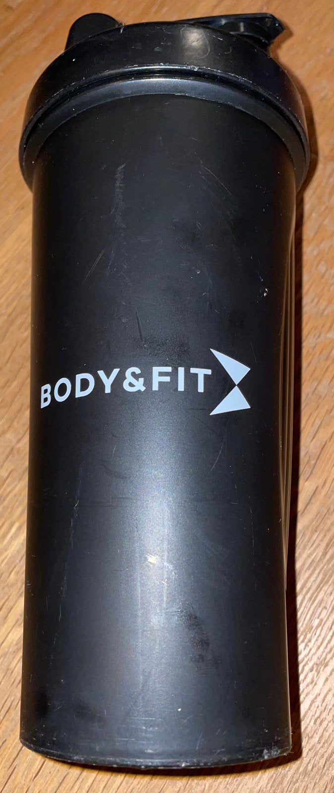 Body&fit drinkbidon bidon drink fles proteinshaker shaker, Sport en Fitness, Ophalen of Verzenden, Zo goed als nieuw