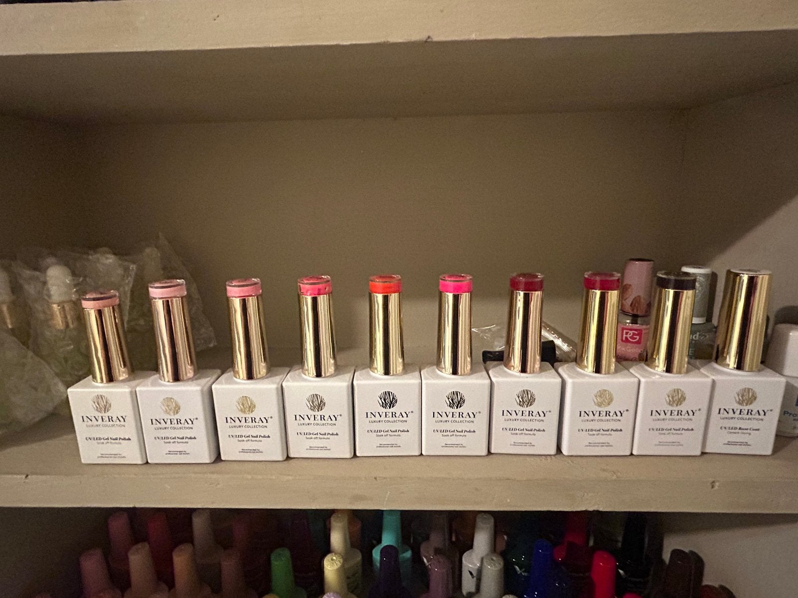 gellak Inveray, Ophalen of Verzenden, Zo goed als nieuw, Overige kleuren, Handen en Nagels