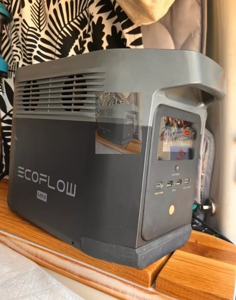 EcoFlow DELTA Mini + 160W solarpanee, Caravans en Kamperen, Ophalen of Verzenden, Zo goed als nieuw