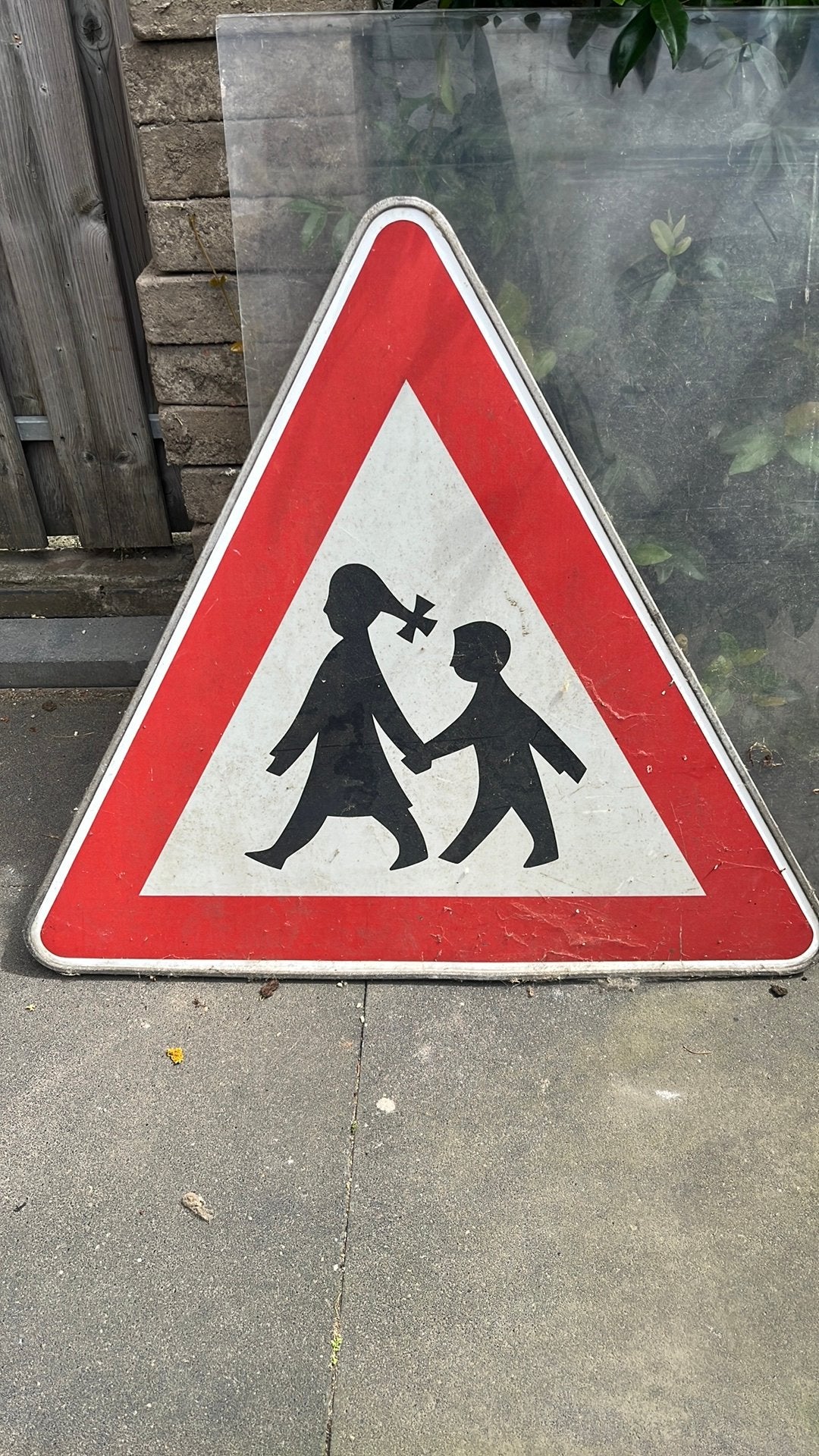 Verkeersbord, Ophalen of Verzenden, Gebruikt, Overige typen