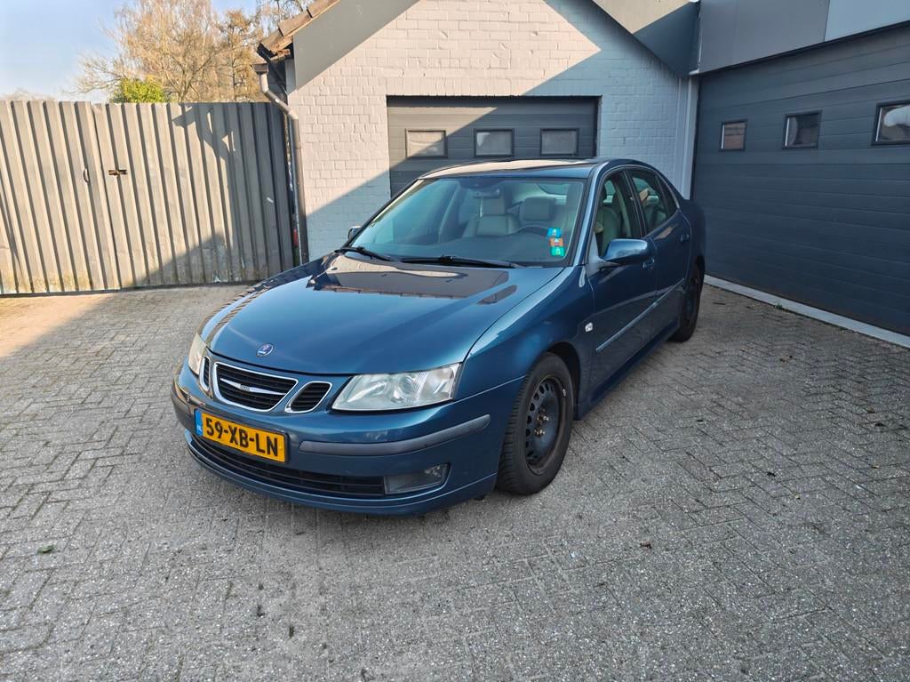 Saab 9-3 Sport Sedan 1.8 Vector,Airco,Cruise control,Parking, Auto's, Gebruikt, 1340 kg, 4 cilinders, Blauw