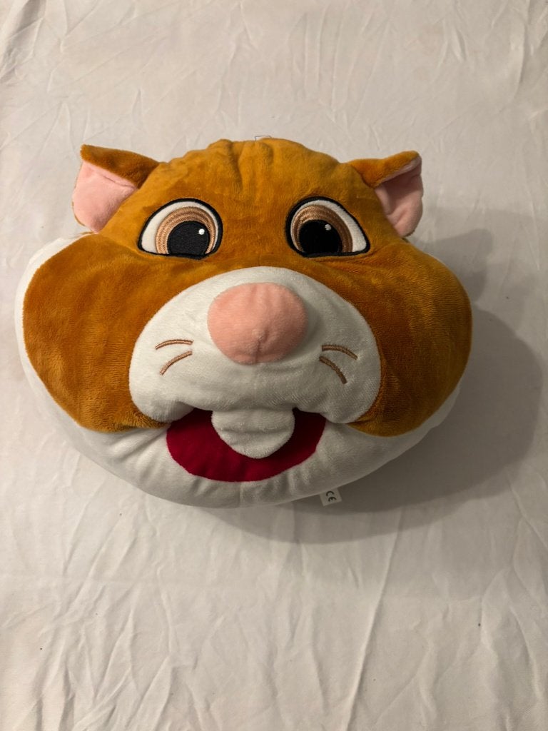 Schattige hamster knuffel hoofd handwarmer albert heijn!, Hamster, Ophalen of Verzenden, Zo goed als nieuw, Wasbaar