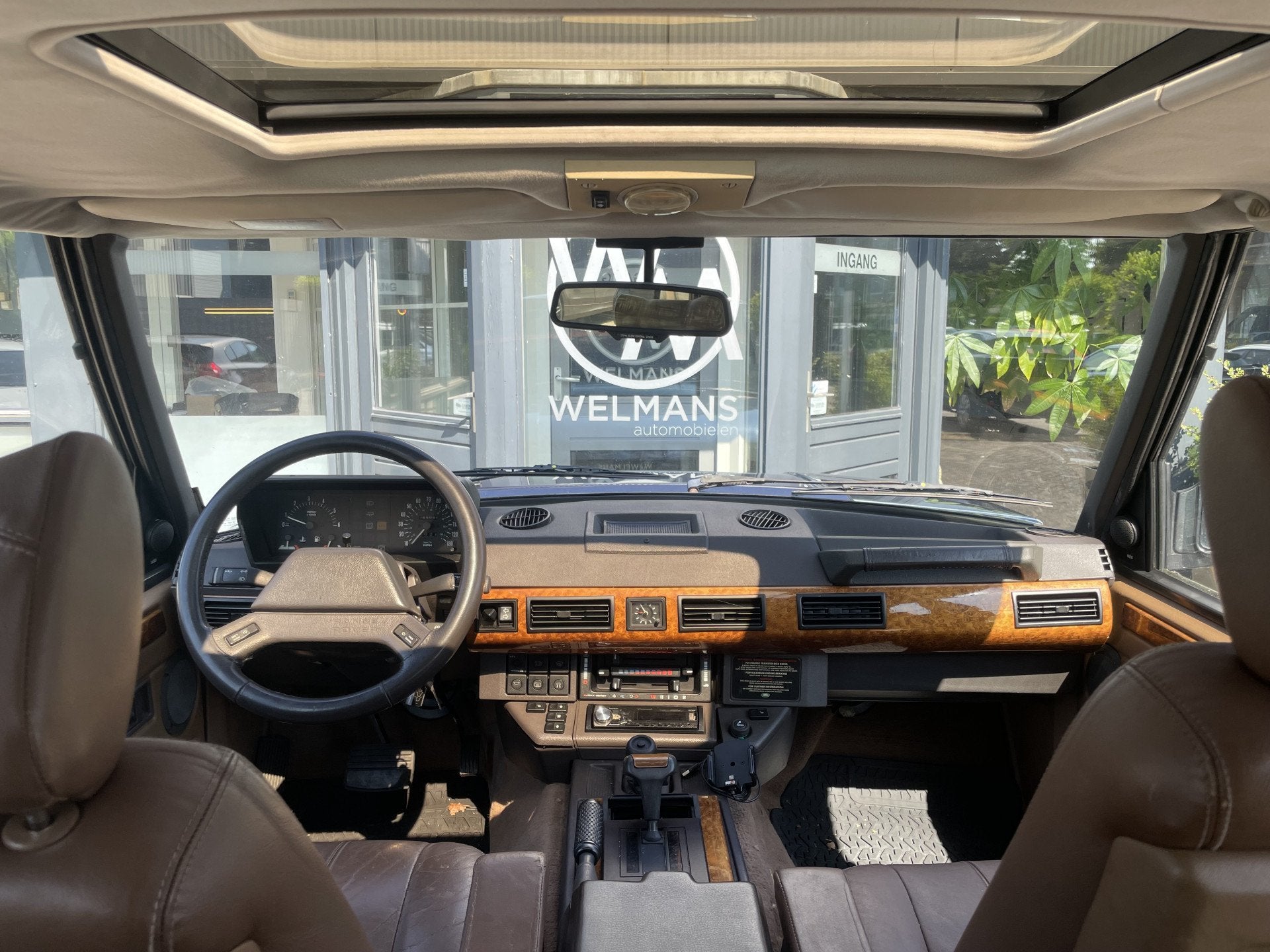 Land Rover Range Rover 4.2 V8i Vogue LSE (bj 1993), Auto's, Automaat, Blauw, Leder, Vierwielaandrijving