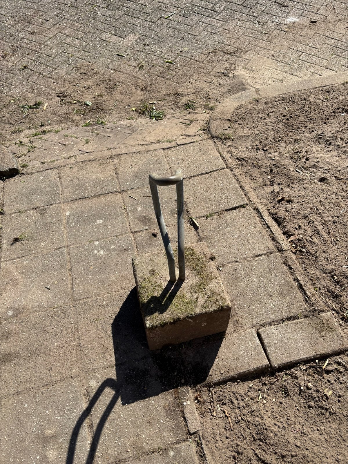 Fietsenrek voor buiten, stevig en compact, Ophalen, Gebruikt