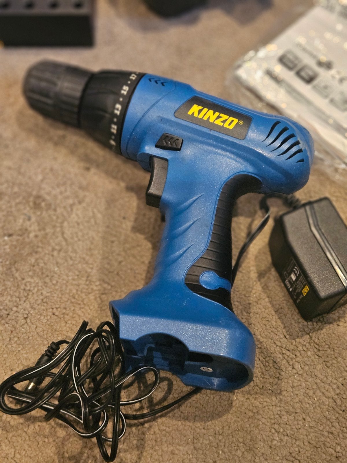 Kinzo Ecoline 14.4V Accuboormachine - Nieuw in doos, Variabele snelheid, Nieuw, Ophalen of Verzenden, Boor- en Schroefmachine