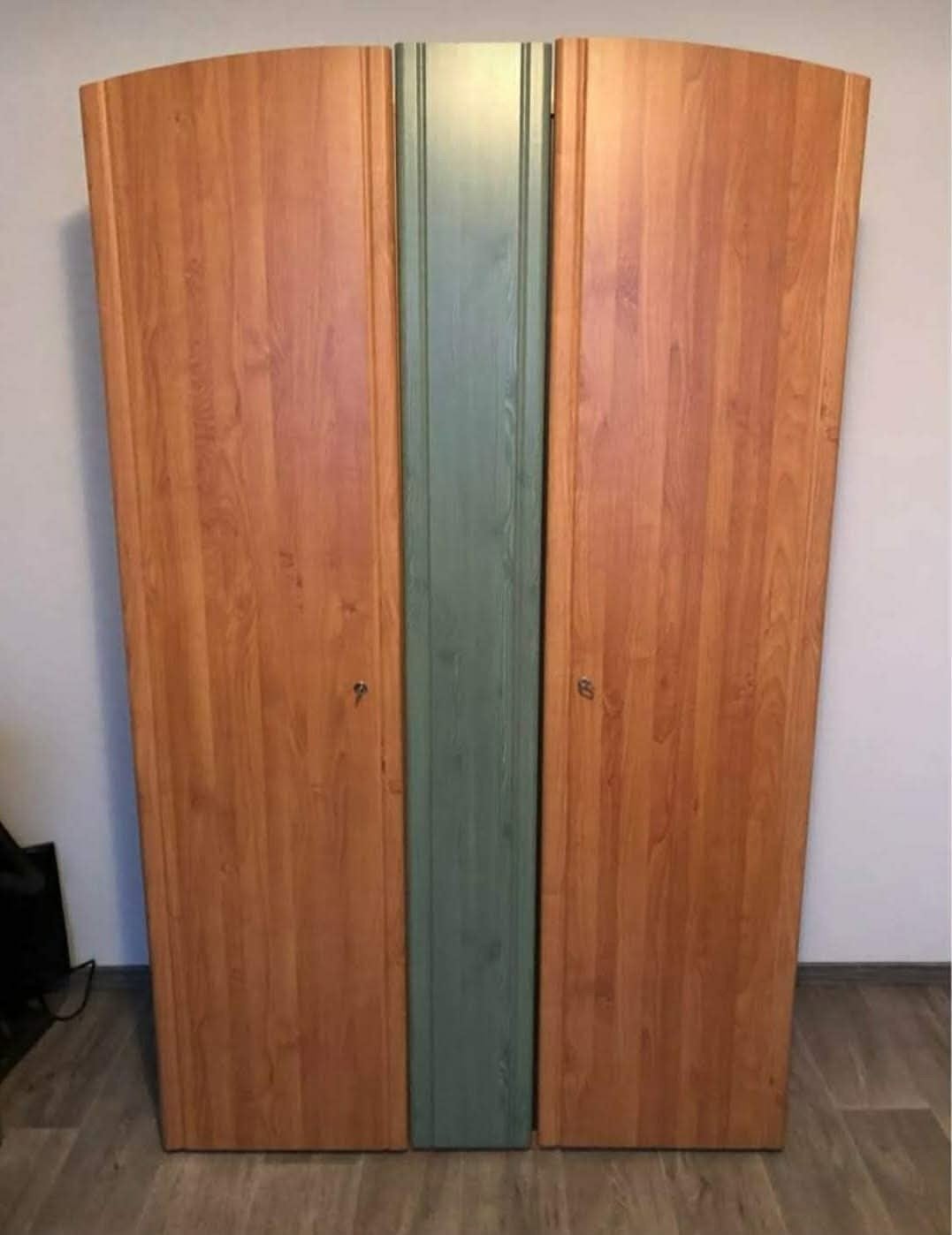Complete kinderkamer: bed, kledingkast, bureau en kast, Gebruikt, 150 tot 200 cm, Modern, 150 tot 200 cm