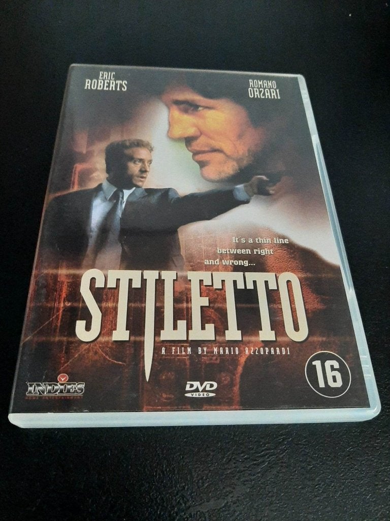 Stiletto, Eric Roberts, Romano Orzari, Shawn Doyle!, Vanaf 16 jaar, Ophalen of Verzenden, Gebruikt, Actie