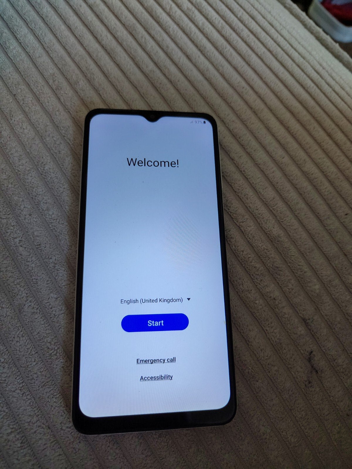 Samsung Galaxy A12 wit Dual SIM 128gb, Wit, Touchscreen, Ophalen of Verzenden, Zo goed als nieuw