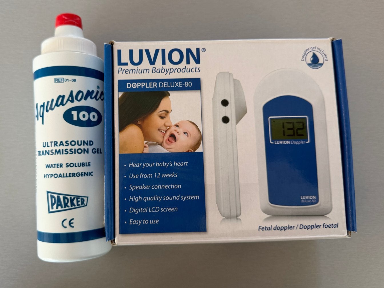 Luvion Doppler Deluxe-80 met accessoires en gel, Ophalen of Verzenden, Zo goed als nieuw
