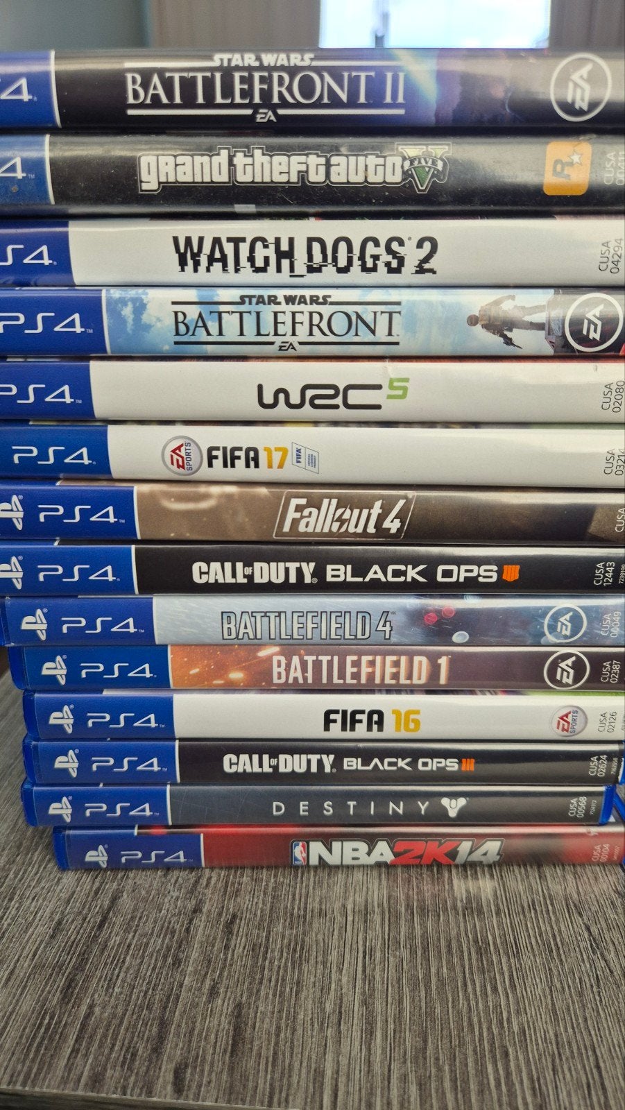 Grote collectie PS4 games: Star Wars, GTA, FIFA, CoD en meer, Spelcomputers en Games, Ophalen of Verzenden