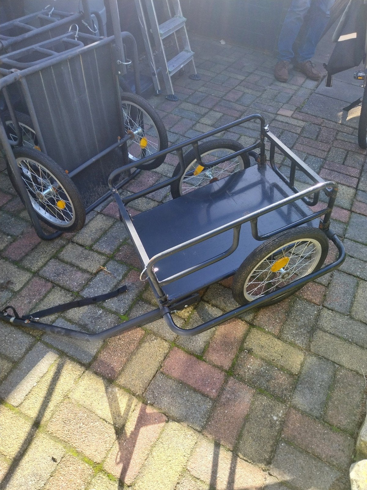 Stevige fietskar voor diverse doeleinden, Ophalen of Verzenden, Zo goed als nieuw, Bagagekar, 40 tot 60 kg