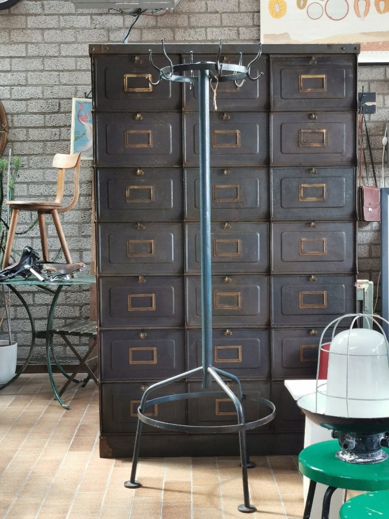 Vintage industriële kapstok, Gebruikt, Minder dan 100 cm, Metaal, Ophalen