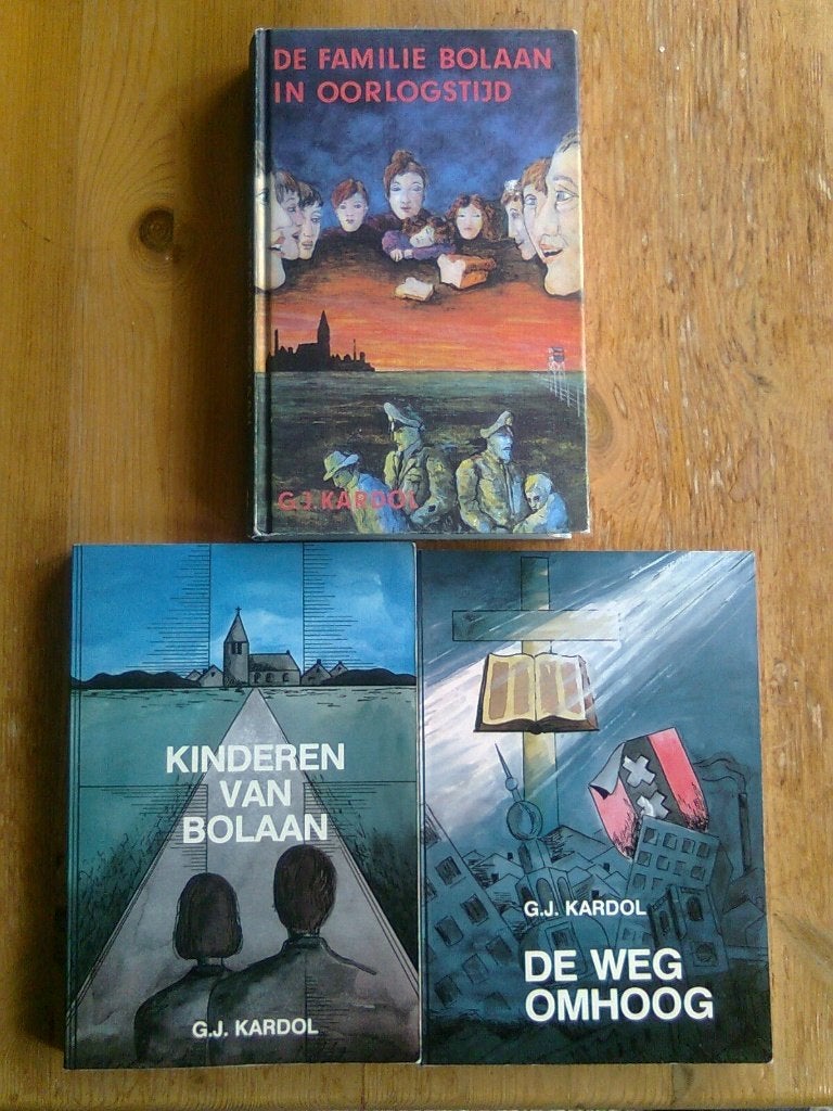 De familie Bolaan in oorlogstijd, en 2 andere delen, Ophalen of Verzenden, Tweede Wereldoorlog, Overige onderwerpen