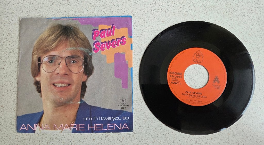 Single Paul Severs - Anna Marie Helena, Ophalen of Verzenden, Gebruikt, Overige formaten, Levenslied of Smartlap