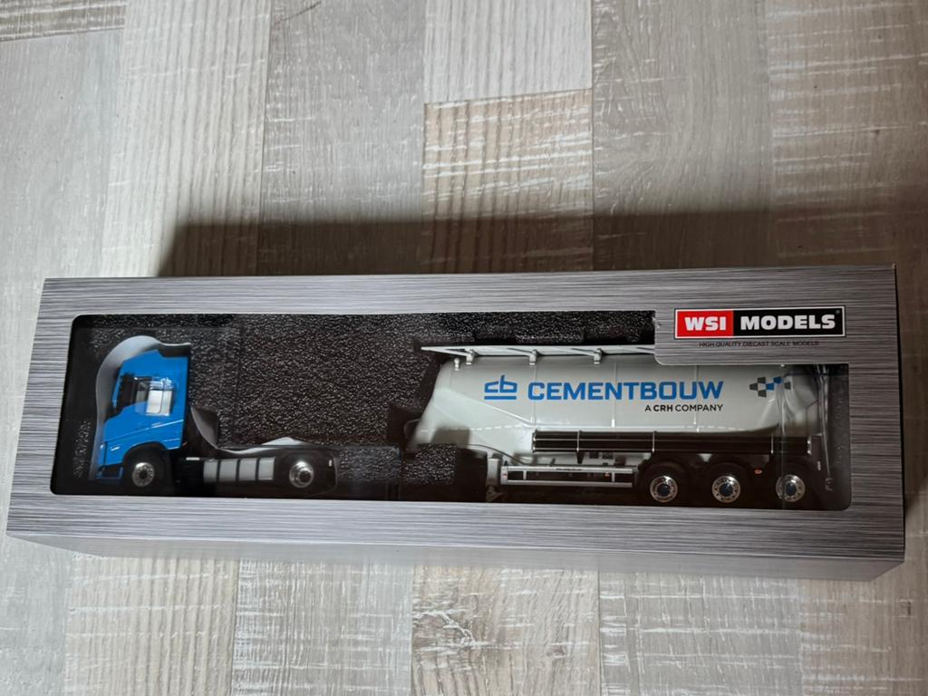 Wsi Cementbouw bulkwagen nieuw in doos!, Overige merken, 1:32 tot 1:50, Nieuw, Ophalen of Verzenden