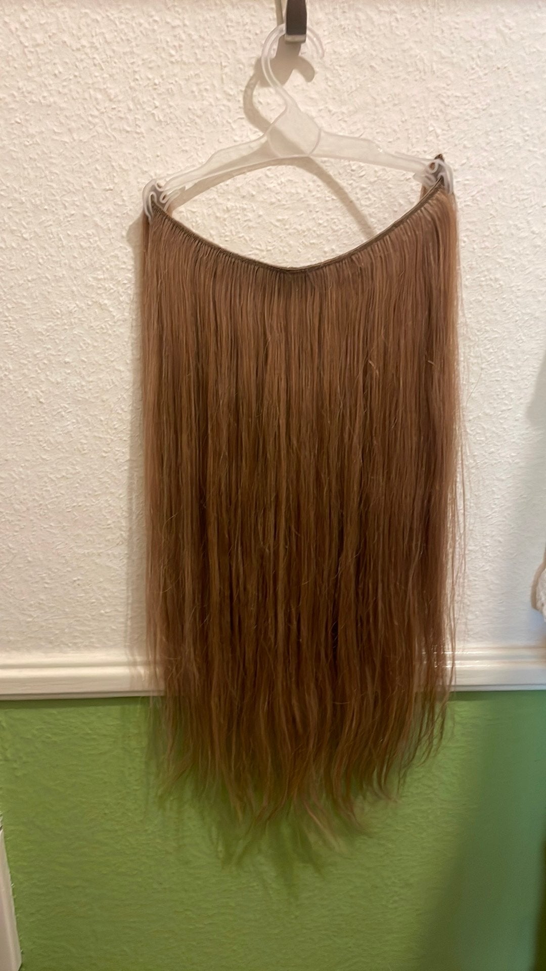 Hairextentions, Ophalen of Verzenden, Zo goed als nieuw, Pruik of Haarverlenging
