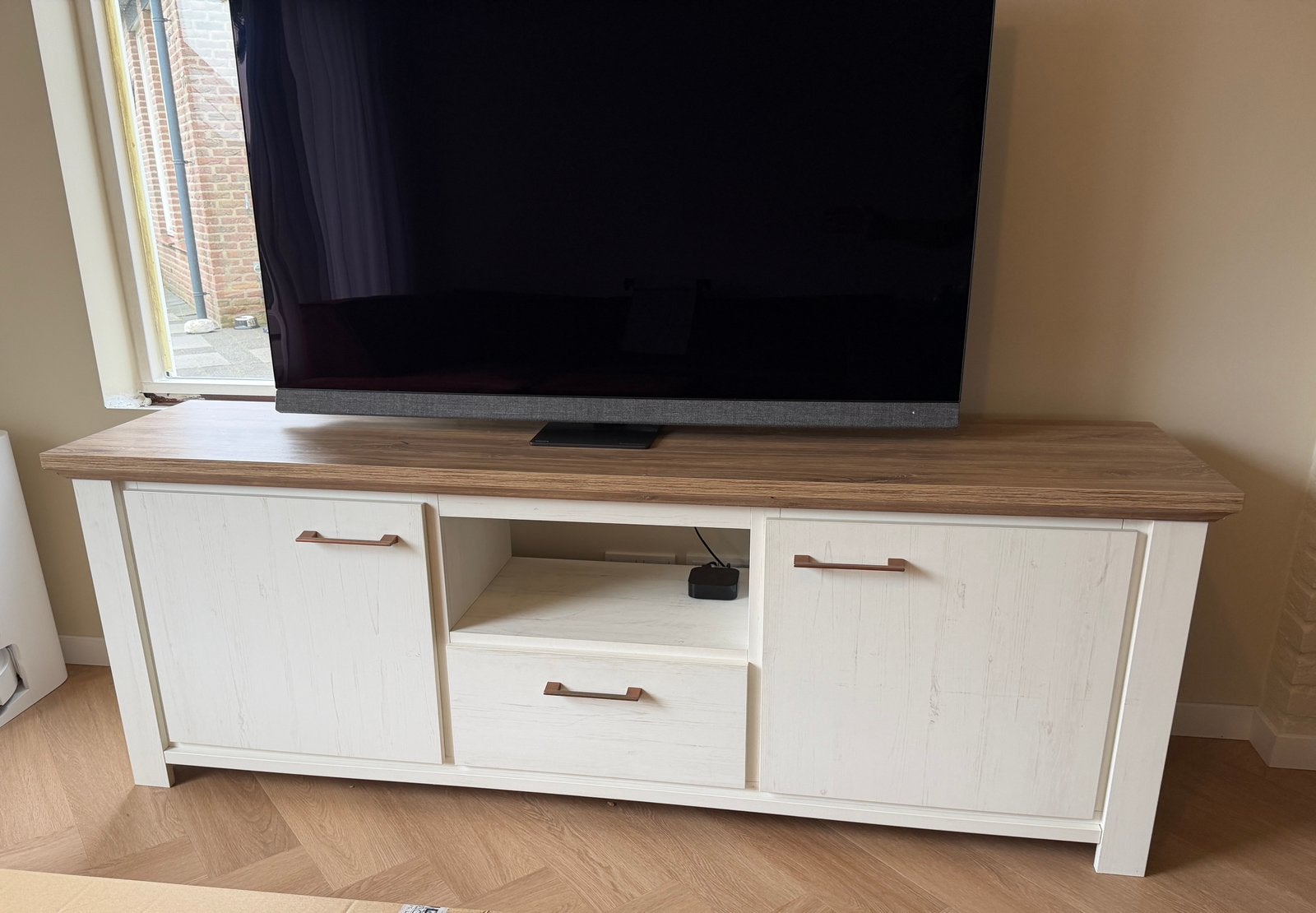 TV meubel/Televisiekast, Ophalen, Gebruikt, 150 tot 200 cm, Minder dan 100 cm