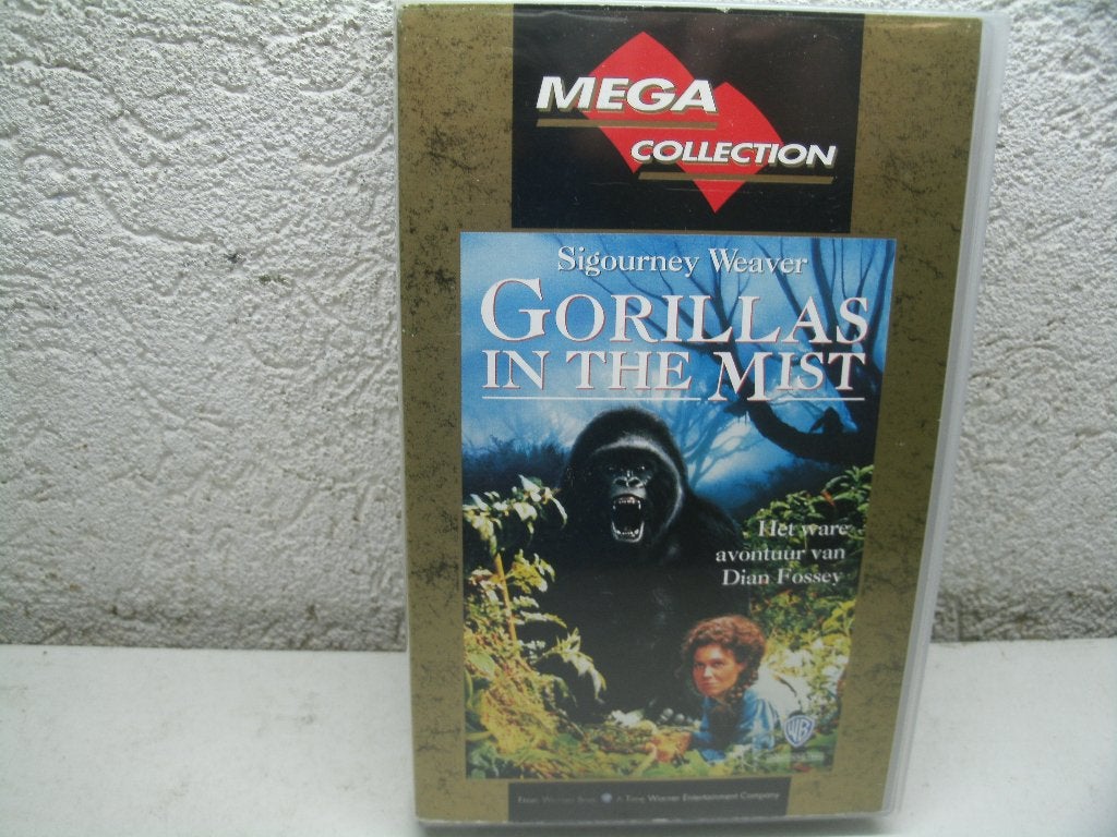 vhs 200b gorillas in the mist, Cd's en Dvd's, Alle leeftijden, Ophalen of Verzenden, Gebruikt, Actie en Avontuur