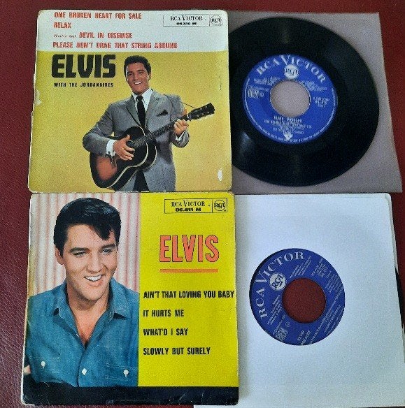 Elvis 2 ep's Frankrijk 12.99  euro samen, Ophalen of Verzenden