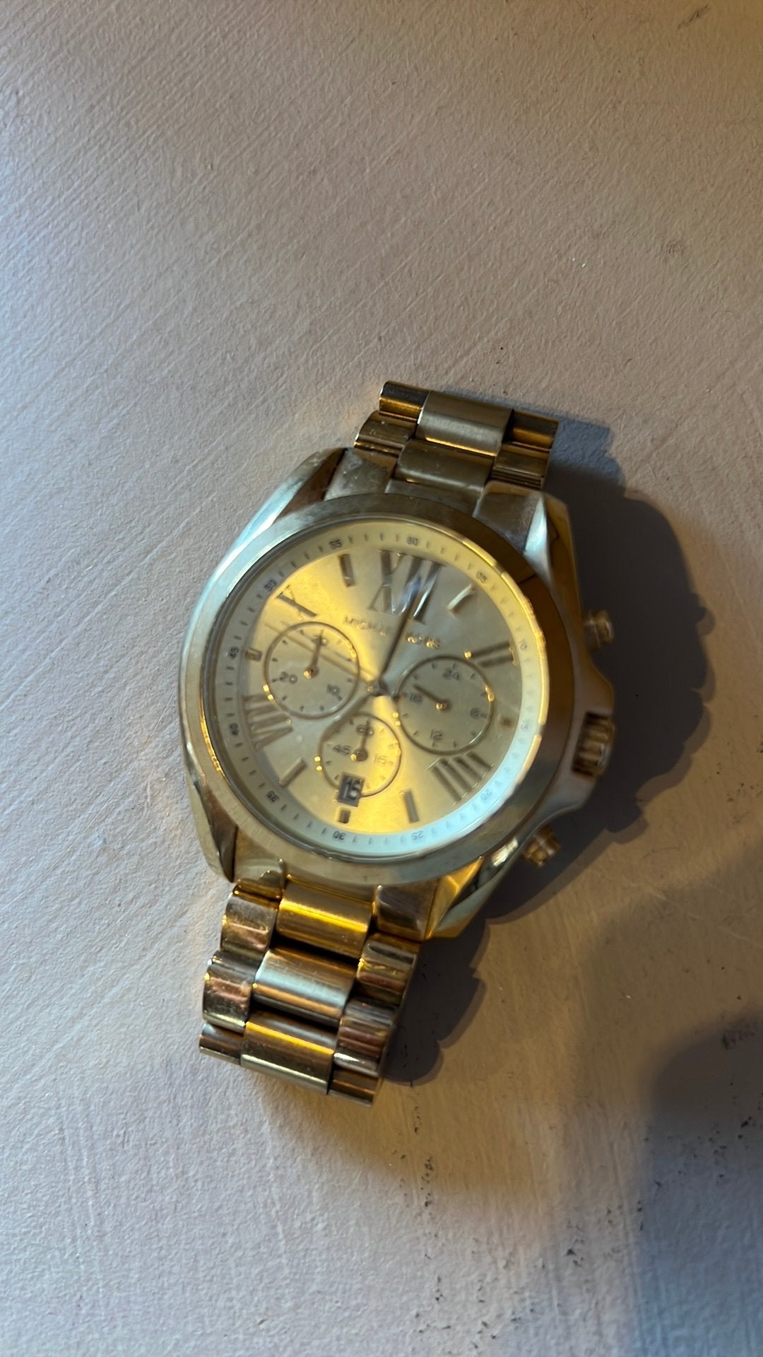 Michael kors horloge, Sieraden, Tassen en Uiterlijk, Ophalen of Verzenden, Zo goed als nieuw, Staal, Overige merken