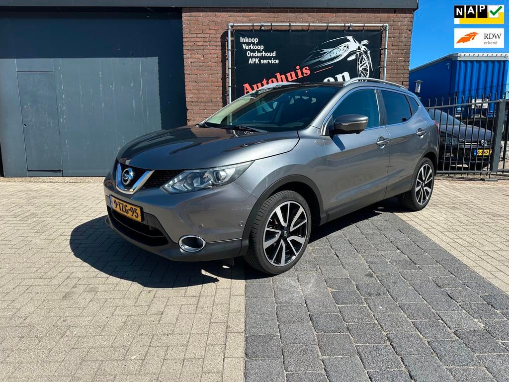 Nissan Qashqai 1.2 Tekna, Auto's, Voorwielaandrijving, Euro 5, Gebruikt, 4 cilinders