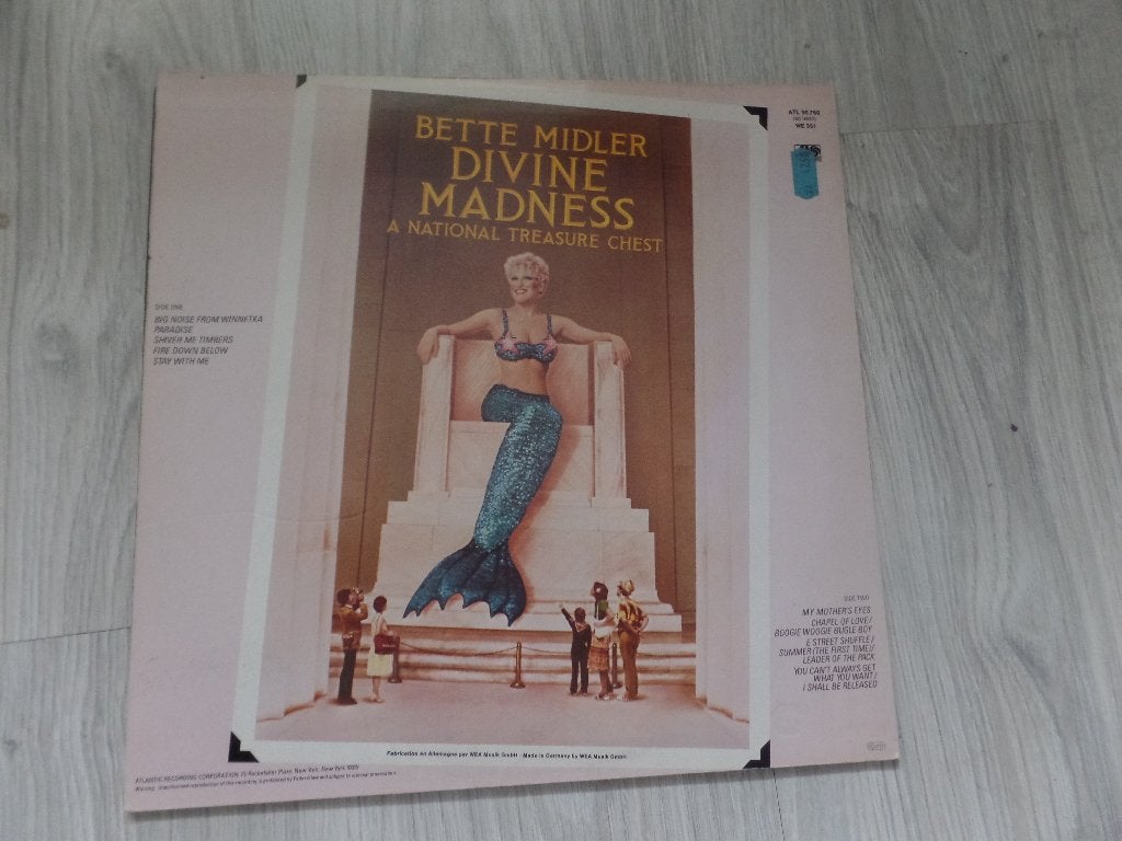 Bette Midler Devine Madness LP, LP, Gebruikt, Pop, Ophalen of Verzenden