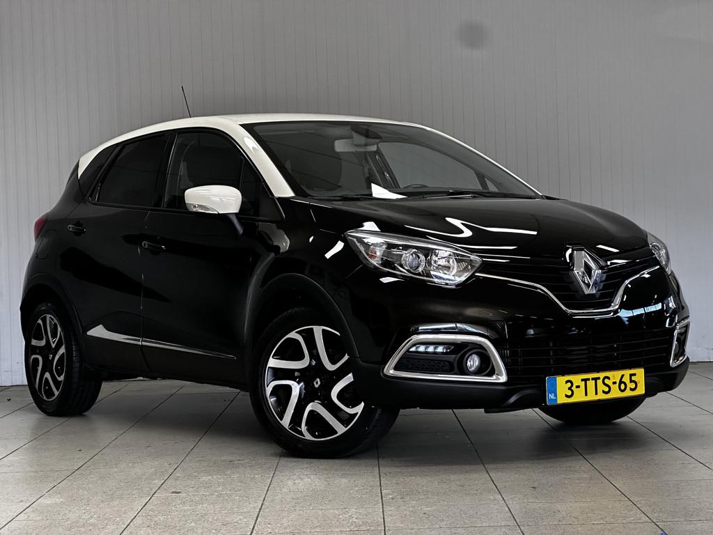 Renault Captur 1.2 TCe Dynamique/ Automaat!/ Two-Tone/ Camer, Euro 5, Stof, Zwart, 4 cilinders