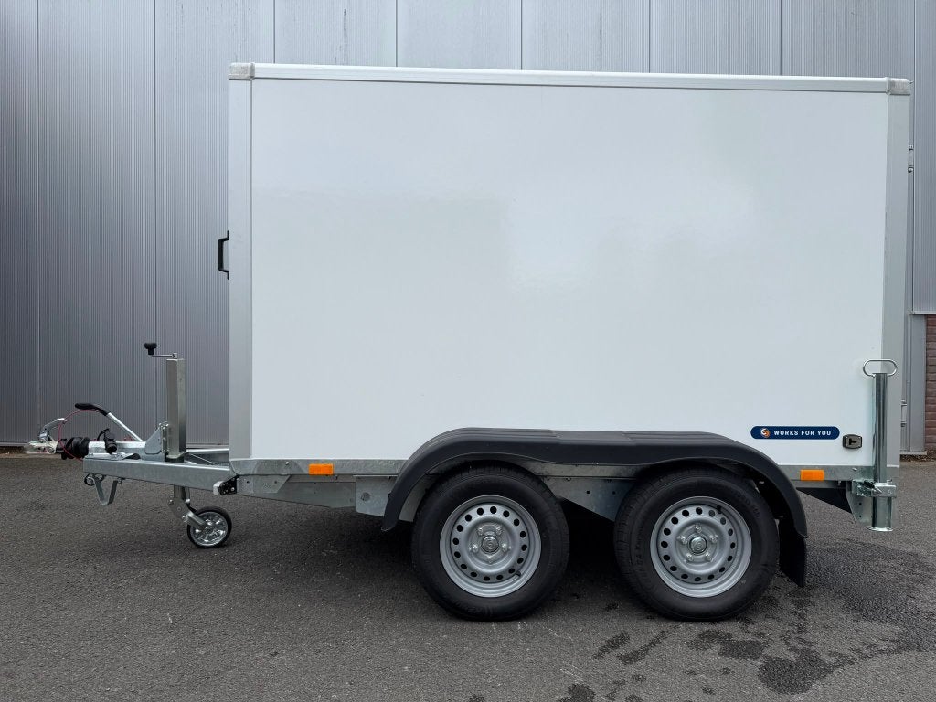 Dibo warmwater hogedrukreiniger JMB-S 350/18 trailer, Doe-het-zelf en Verbouw, Reinigingsmachines, Ophalen of Verzenden, Nieuw