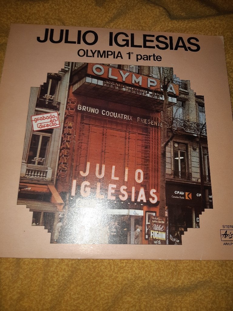 Julio Iglesias, Olympia 1 Parte, lp op vinyl uit 1979, LP, Gebruikt, Pop, Originele persing
