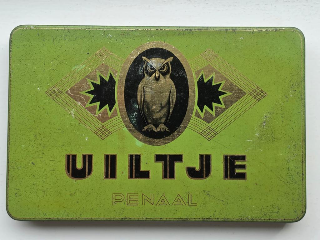 Uiltje Penaal C.J.Boele la bolsa Kampen sigaren blik, Verzamelen, Ophalen of Verzenden, Gebruikt, Overige