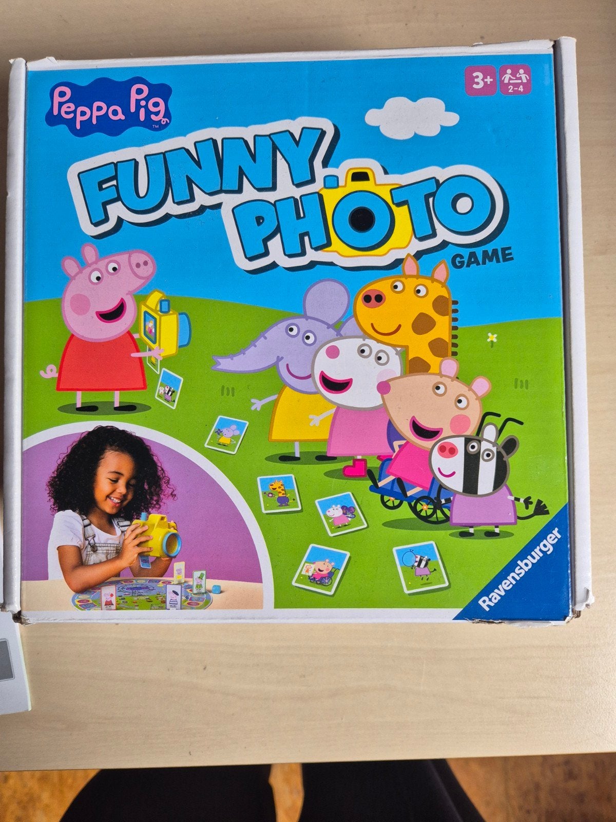 peppa pig funny photo game, Drie of vier spelers, Ophalen, Zo goed als nieuw, Ravensburger