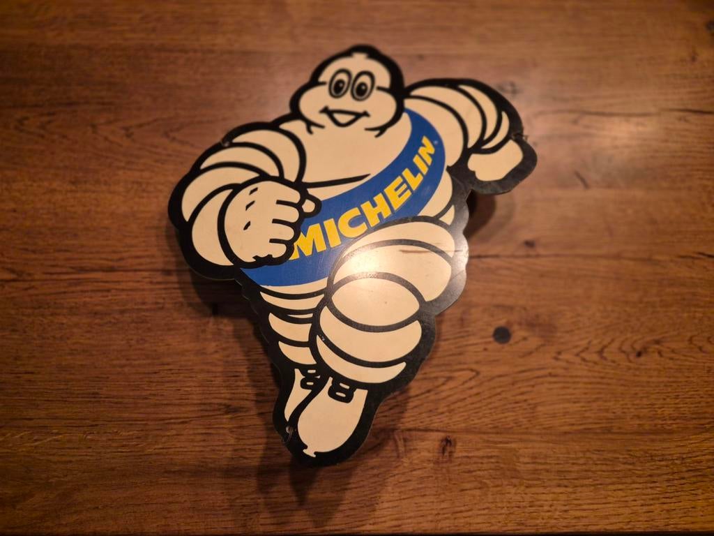 Vintage Michelin Pop Reclamebord - Bibendum, Verzamelen, Merken en Reclamevoorwerpen, Ophalen of Verzenden