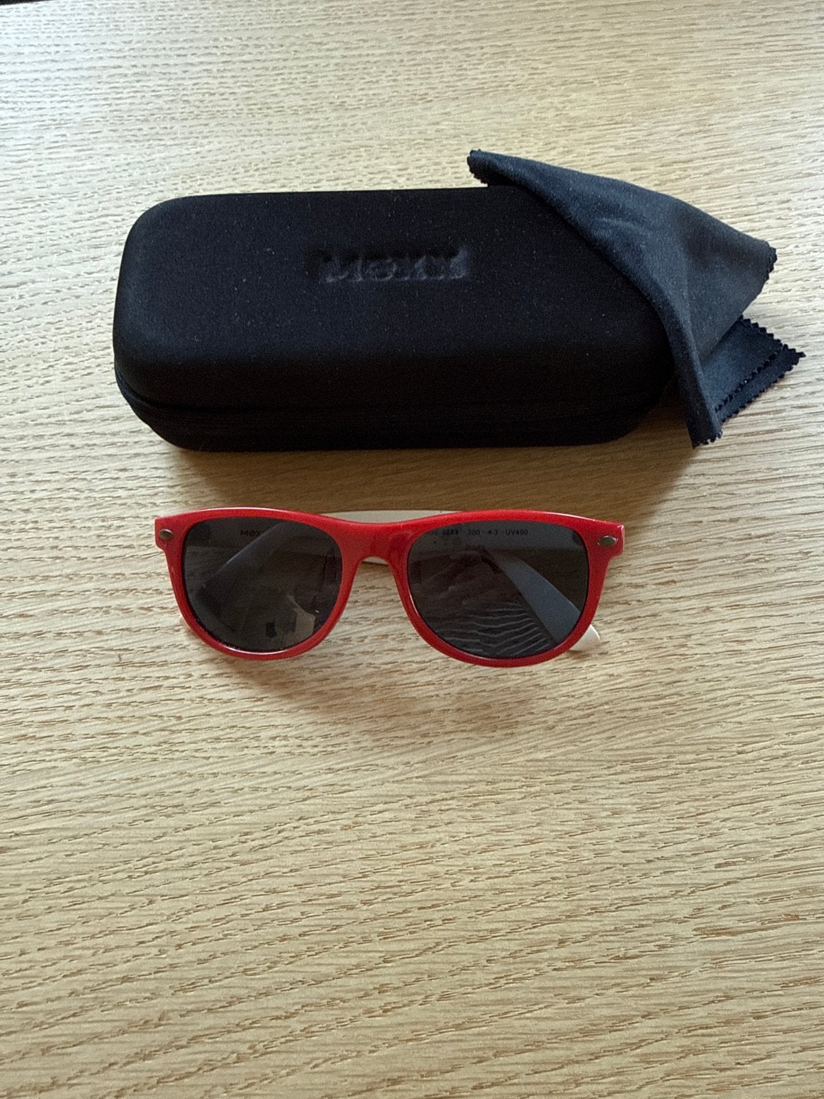 Mexx kinder Zonnebril Rood - UV400 Bescherming, Ophalen of Verzenden, Gebruikt, One size