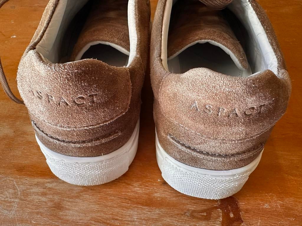 Aspact sneakers maat 43 - Zo goed als nieuw, Ophalen of Verzenden, Zo goed als nieuw, Bruin, Sneakers of Gympen