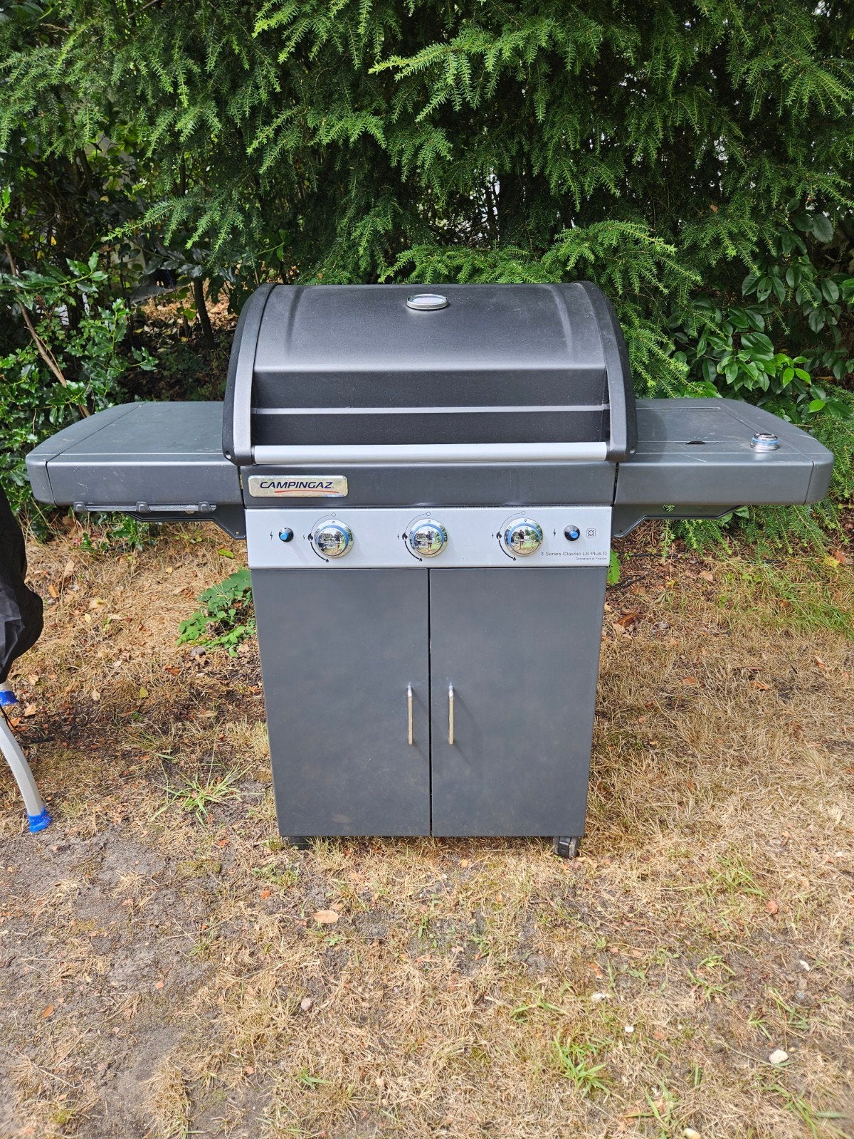 Campingaz Buitenkeuken Serie 3 Gas incl. Beschermhoes, Tuin en Terras, Buitenkeukens, Ophalen, Gebruikt, Campingaz, Gas