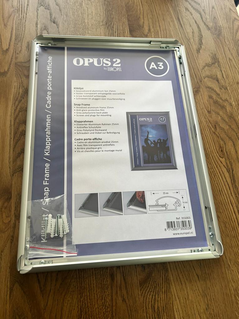 11 Opus 2 Kliklijsten a3, Ophalen of Verzenden, Nieuw