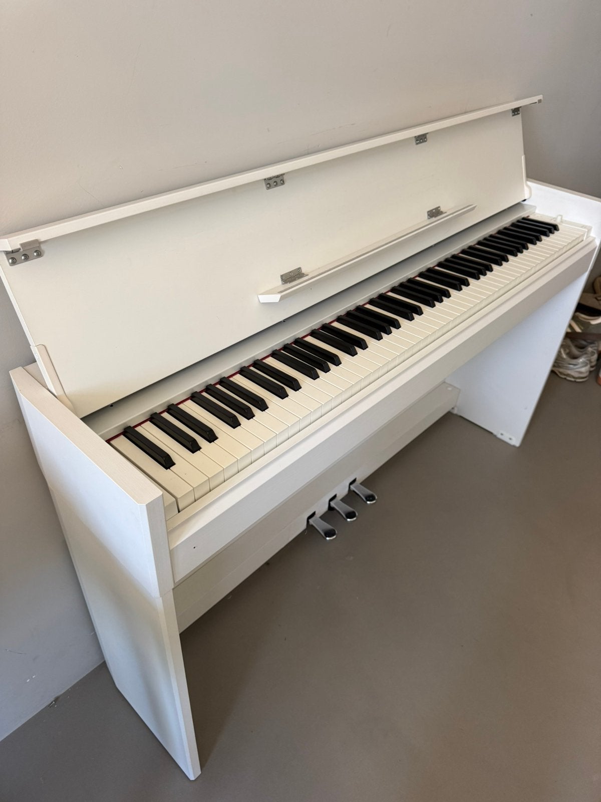 Yamaha Arius YDP-S52WH digitale piano wit, Muziek en Instrumenten, Piano's, Ophalen, Wit, Digitaal, Zo goed als nieuw